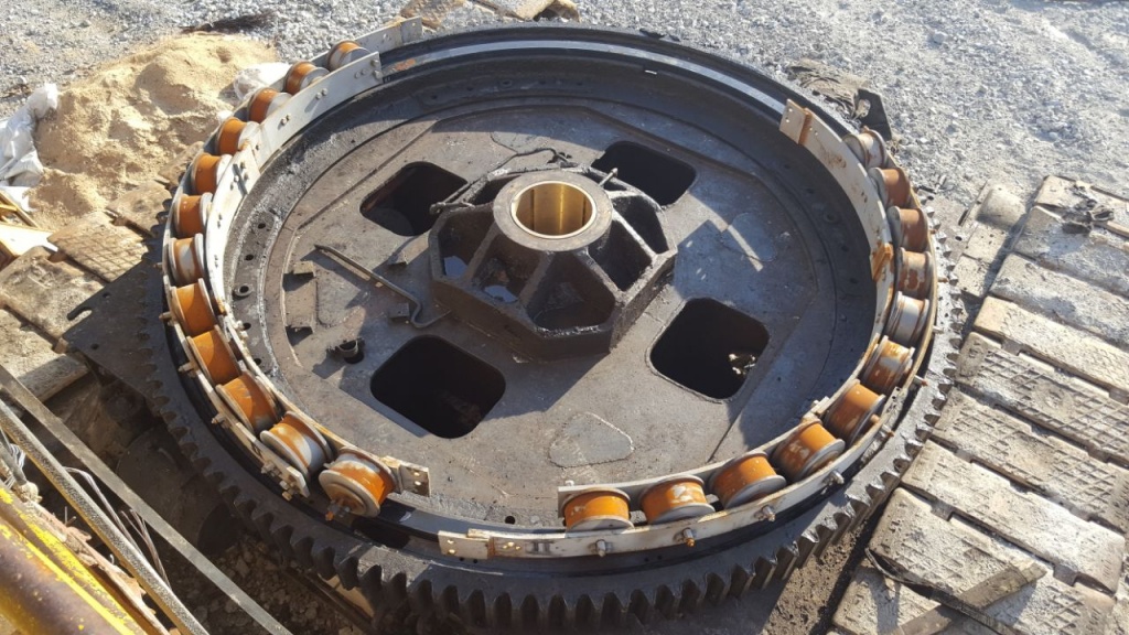 Новая станина вид сверху